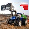 Alloy Remote Control Farmer Tractor Simulation Engineering Vehicle Electric Toy Farm Transport Vehicle 2.4G Remote Contro Vehicl