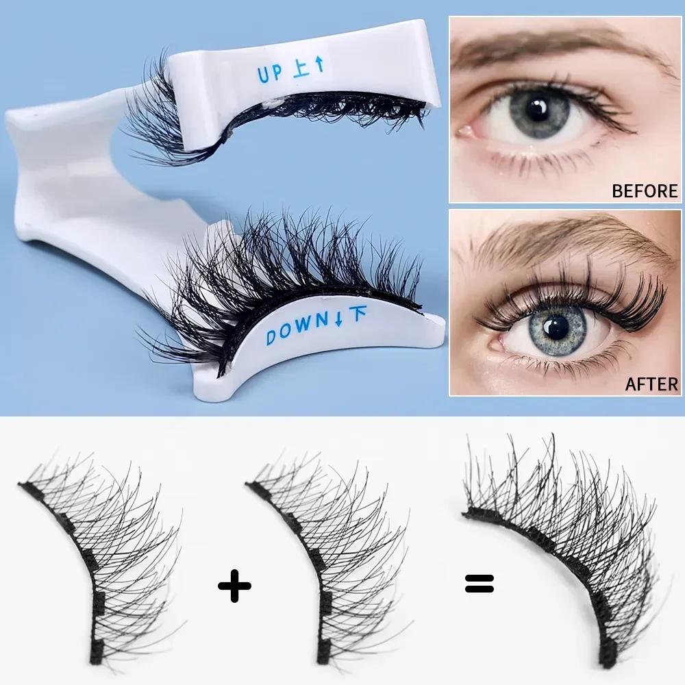 U-förmiger magnetischer Applikator für Wimpernverlängerung, professionelle falsche Wimpern, Pinzette, Lockenwickler, Clip, Klemme, Make-up-Tools