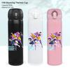 Stainless Steel Bouncing Thermos Cup KPOP Demon Hunter Girl Water Cup Shaga Male Ghost Sports Cup Car