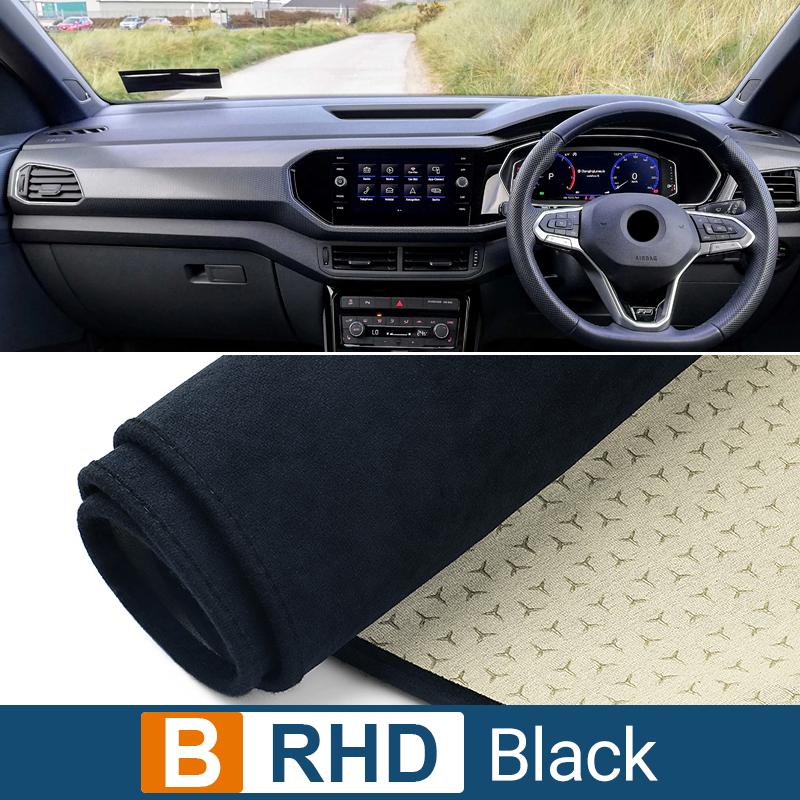 Car Accessories For Volkswagen VW T-Cross TCross 2019 2020 2021 2022 2023 Dashboard Case Avoid Light Anti-UV Carpet Non-Slip Mat