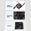 Universal 12V Adjustable Speed Router Cooling Fan for Weak Current Box Servers Perfect for Efficient Heat Dissipation