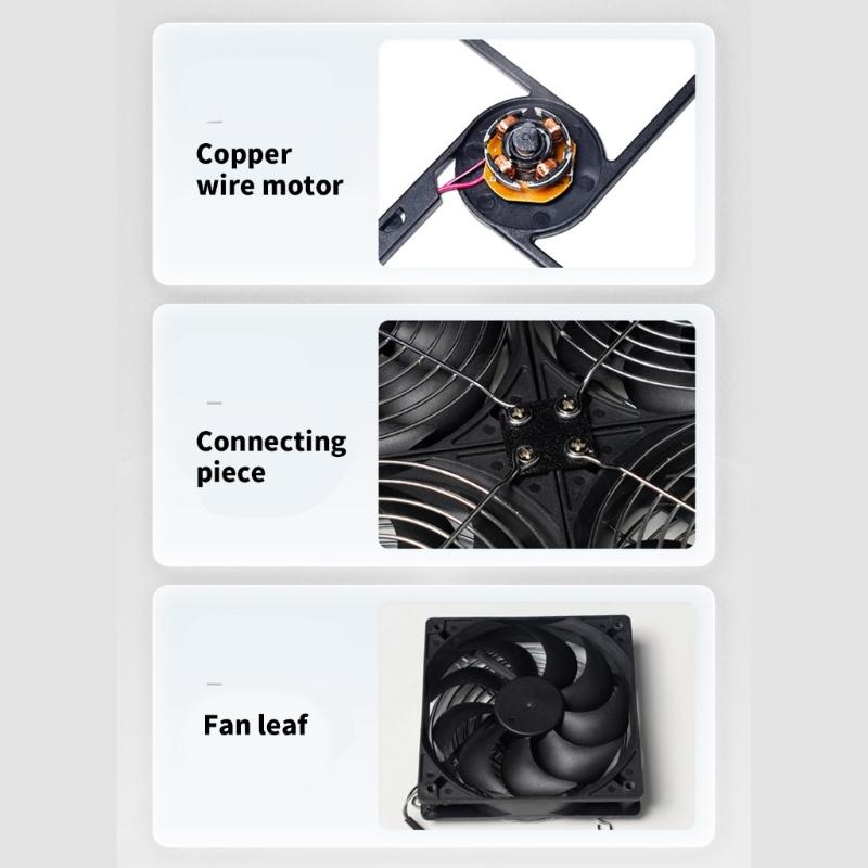 Universal 12V Adjustable Speed Router Cooling Fan for Weak Current Box Servers Perfect for Efficient Heat Dissipation