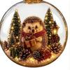 Kreativer Transparenter Weihnachtsbaum-Dekorationsball - Sportfest Kunststoff-Anhänger-Packung