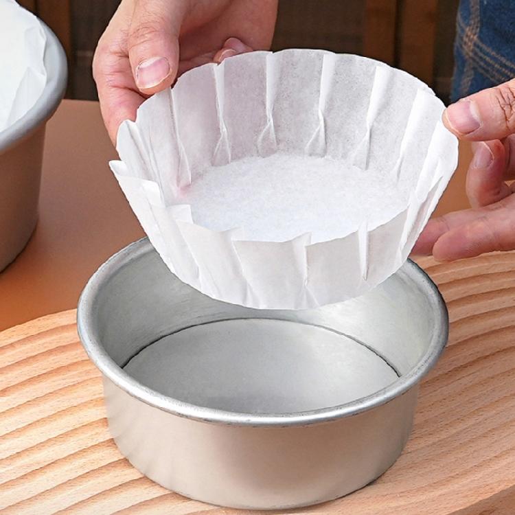 50Pieces Basques Cake Paper Baking Oilproof Practical Paper Oilproof Paper Wrap