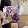 Game No Game No Life Cushion Cover Pillowcase Upholstery Sofa Throw Pillow Home Decor Pillowcas