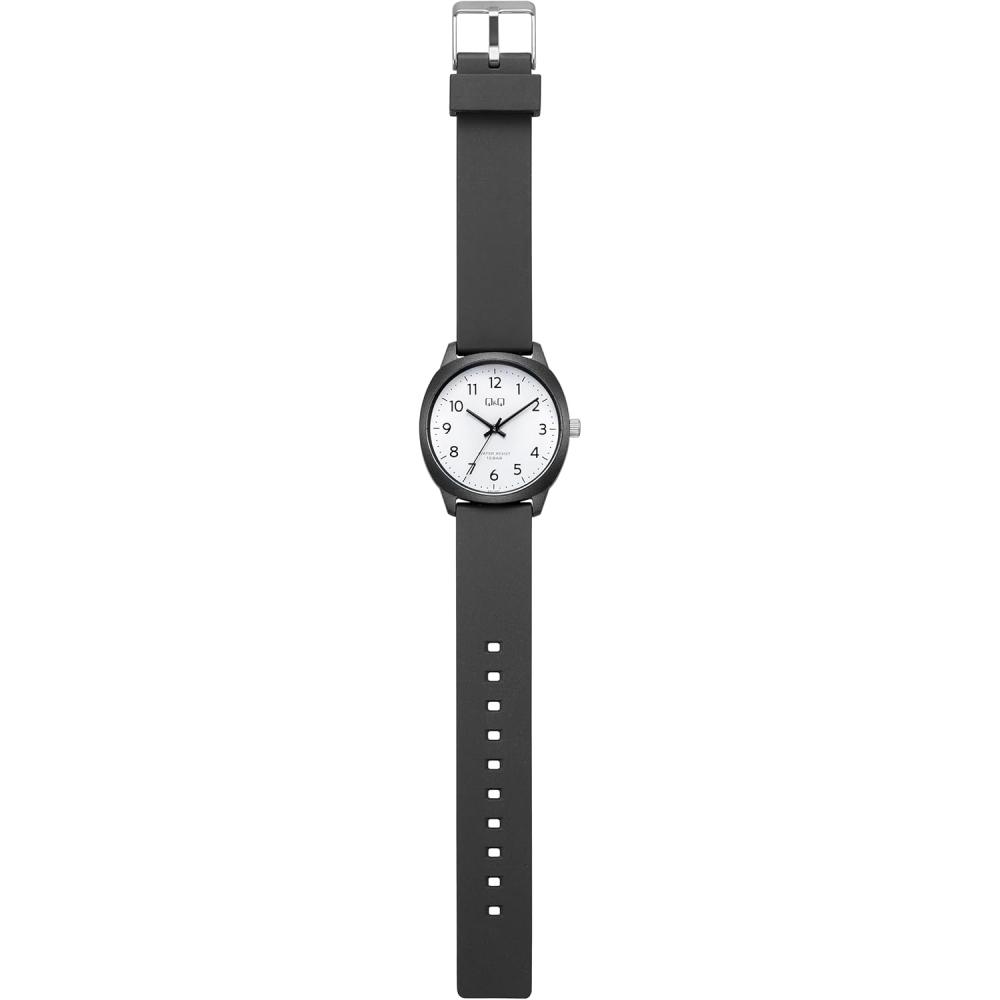 [citizen Q A] Q Q  10 Atm  Waterproof  Lightweight  Easy To Read Dial  Simple  V52a 501vk  Black  2 Black