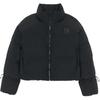 MLB New York Yankees Stand Collar Zip Long Sleeve Short Down Jacket Women Jackets 3FDJB0256-50BKS
