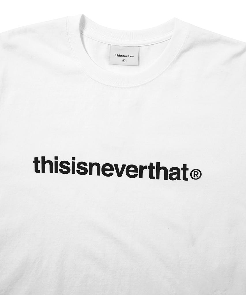 THISISNEVERTHAT T-Logo L/S Tee White