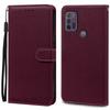 G10 G20 G30 Etui For Motorola G20 Etui Lommebok Lær Flip Cover For Motorola Moto G30 Etui G10 G20 Lommebokdeksel Fundas
