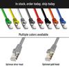 Cat6A SFTP Double Shielded 10 Gigabit Multi-strand High-Flex Oxygen-Free Copper Network Patch Cable