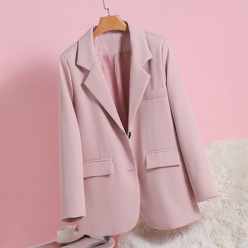New Spring and Autumn Fashion Casual Versatile High-end Design Temperament Women's Single-breasted Small Suit Women