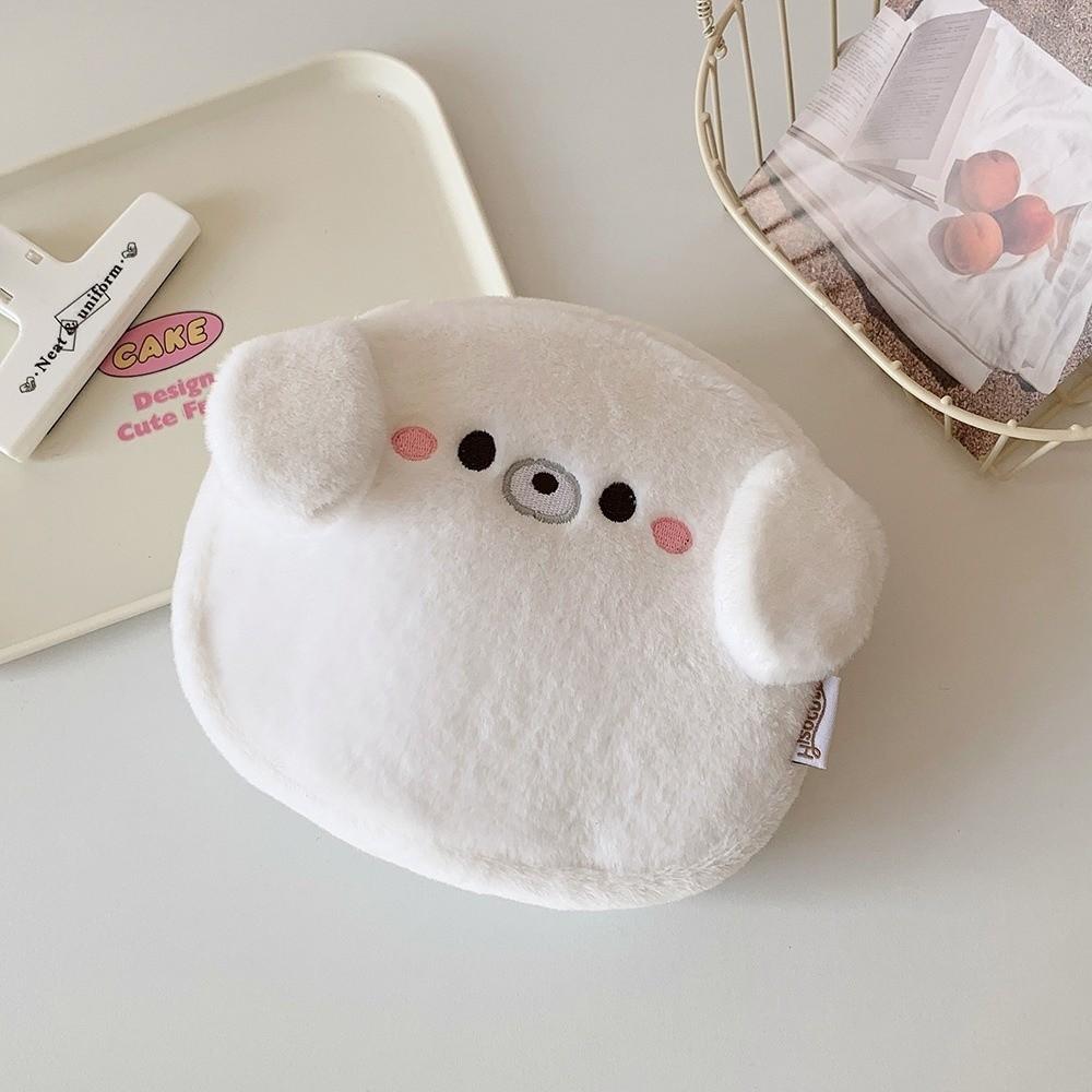 Cute Lips Storage Bag Plush Makeup Bag Fashion Animal Cosmetic Bag  Women