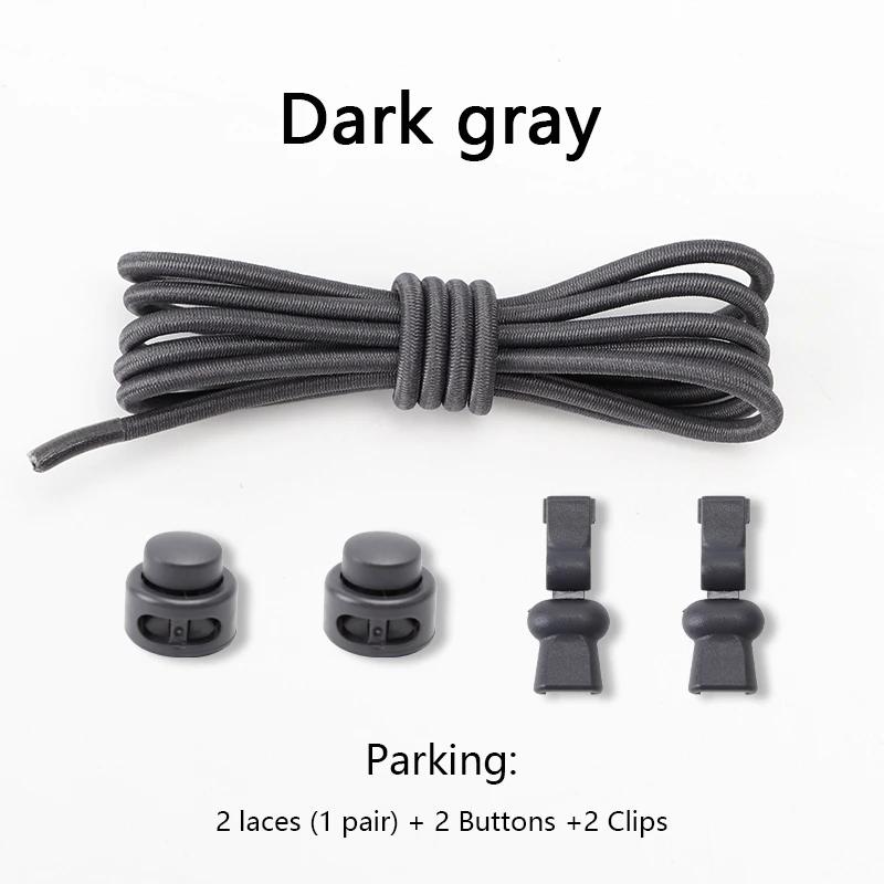 1 pár Elastické tkaničky Tkaničky do bot bez zavazování Unisex Rychlé tkaničky Kulaté gumičky Líné tkaničky Sportovní tkaničky do bot