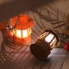 Waterproof Retro Lantern Pendant Orange Strap Vintage Lantern Keychain Pendant Suitable For Explorers And Campers