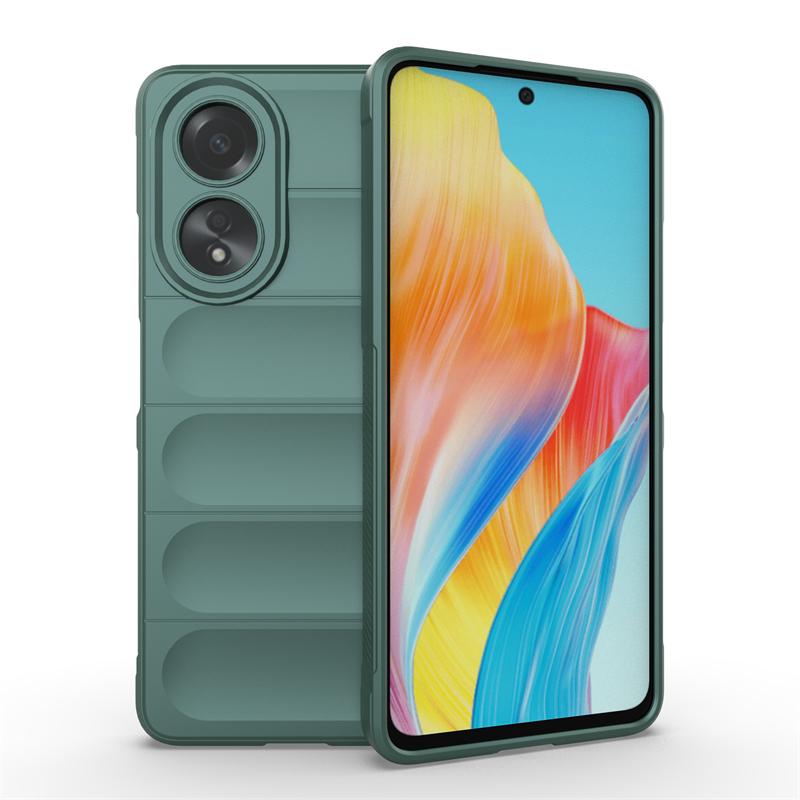 For OPPO A58 Case Cover OPPO A58 Capa Shockproof Multicolor Phone Back Bumper Armor Colour Soft TPU For Fundas OPPO A 58 A58 4G