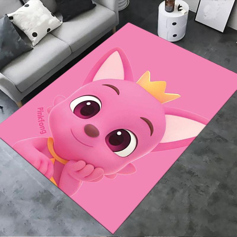 

2025 New Pinkfong Carpet Rug for Living Room Bedroom Home Sofa Decoration,Kids play Non-slip Floor Mat112 40x60cm( 15x23in )