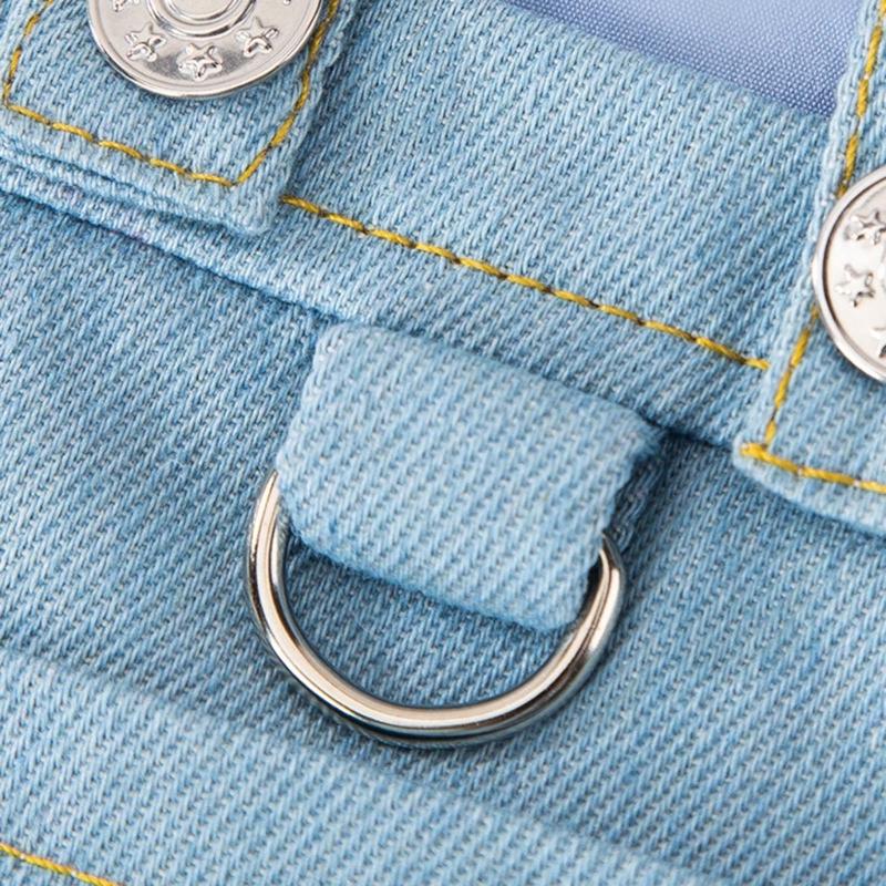Modischer Jeansrock für Haustiere Welpen Luxusrock Hundekleidung Prinzessinnenkleider für tägliche Spaziergänge oder Fotoshootings