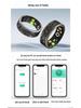 Bluetooth 5.0 Smart Ring: Titanium Steel, Non-fading, Monitors Heart Rate, Blood Pressure, Blood Oxygen, Sleep.