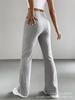 Women's 2024 Autumn/Winter Slim-Fit Flare Knit Pants
