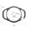 Stainless Steel Apple Slicer 8 Slices 15.2x11cm Fruit Cutter Kitchen Gadget for Home