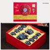 Sushiceramic 13-Piece Kung Fu Tea Set with Silver Glaze