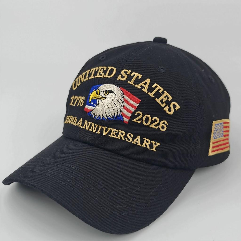Independence Day Embroidered Baseball Cap With Sun Protection For Outdoor Activities