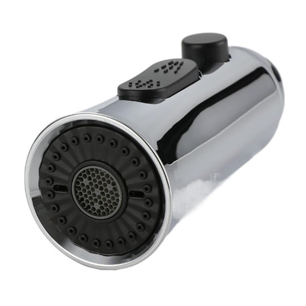 Faucet Shower Black&Silver Mixer Tap Multifunctional Replacement