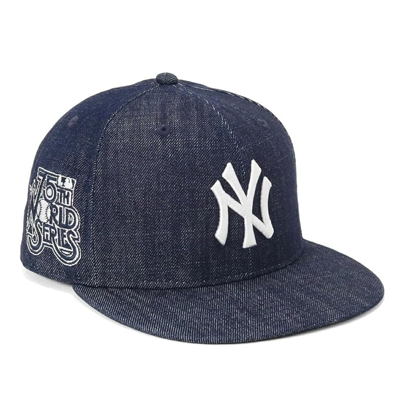 

New Era (new era) new era cap 59FIFTY side patch MLB denim NY denim 8 5950 DENIM WSSP NEYYAN IND 14388864 NER36C6209