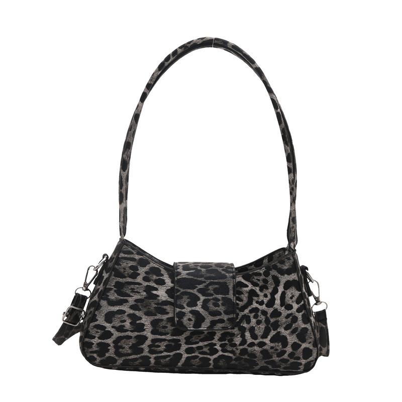 Trendy High-end Leopard Print Handbag For Women Perfect For Fall And Winter