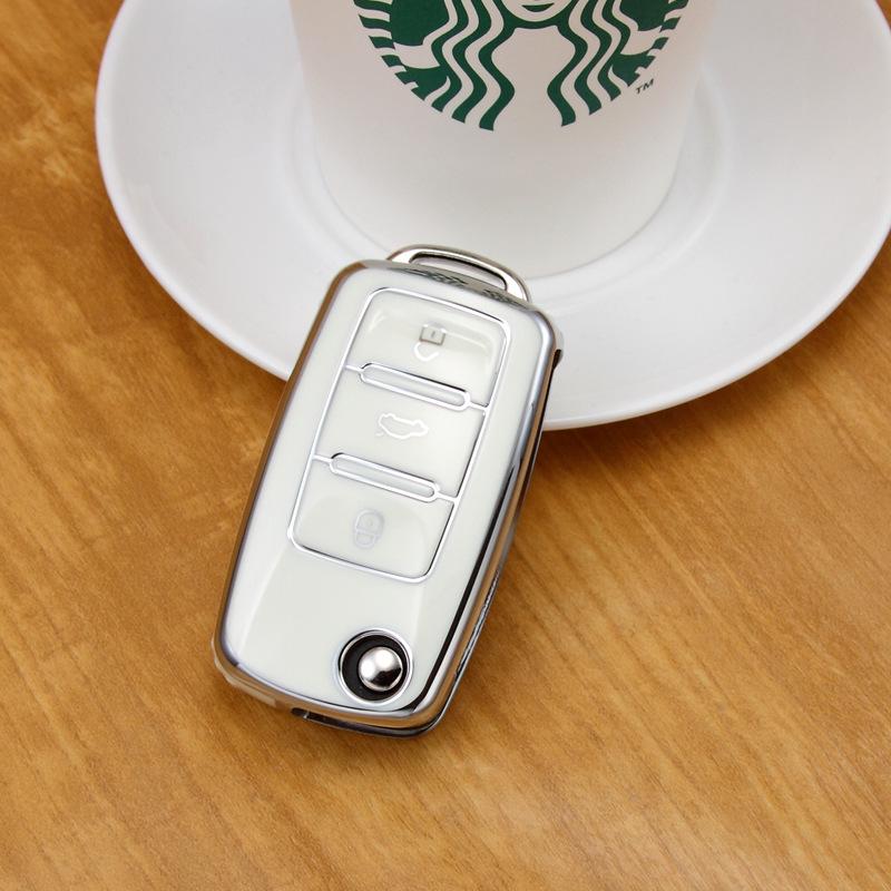Compatible Key Case for Volkswagen Old Models: Santana, Polo, Lavida, Lamando, Sagitar, Bora.