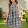 Children's Summer Casual Fashion Round Neck Sleeveless  Dress