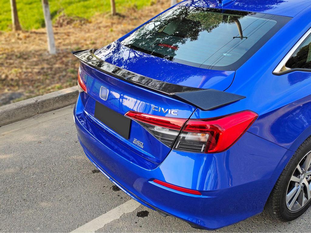 2022 Civic Falcon Type R Rear Spoiler Wind Deflector for Eleventh Gen - Non-Destructive Installation