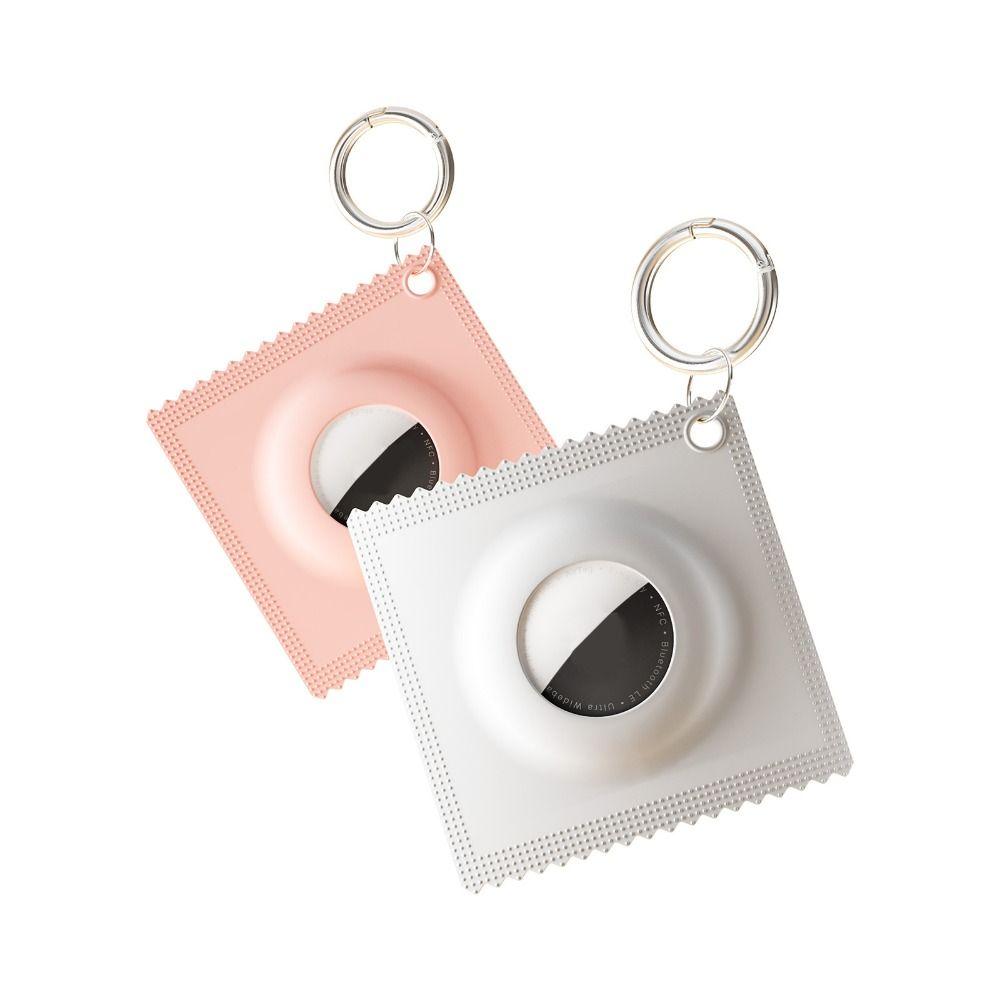 Silicone Protective Case Ultra-thin Tracker Keychain for Apple AirTag Tracker Accessories