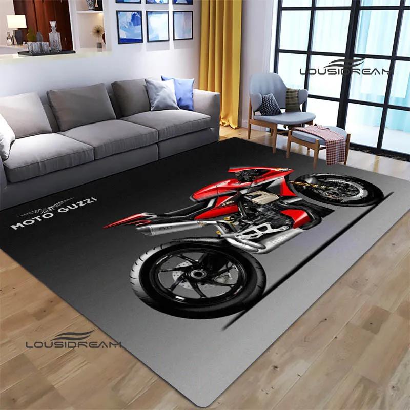 3D Guzzi motorcycle Printed Carpet Non-slip carpet Fashion yoga mat carpets for bed room outdoor rug bedroom decor birthday gift