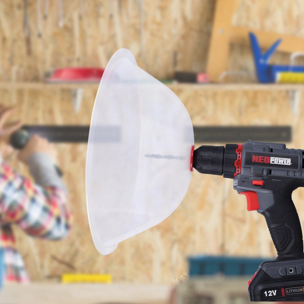 Dust Bowl Hole Saw Accessories Dust Bowl Dust Hood for Installing Recessed Lights Works With All Hole Saws