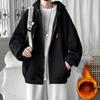 Hooded Cardigan Sweater Men's Spring and Autumn Jacket Men's Teen Casual Loose Sports Jacket