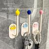 Dopamine Bathroom Towel Hooks: No-Punch, No-Marks, Strong Adhesive, High Load-Bearing Capacity
