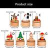 Music Boxes With Multiple Themes Festives Decoration Rotating Santa Christmas Ornament top sale