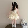 Girls' Dopamine Princess Summer Lolita Dress Set - Fluffy Birthday Party Outfit