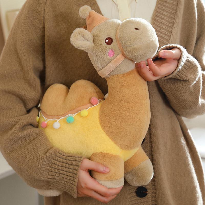 Plush Camel Toy With Pp Cotton Filling For Kids And Collectors