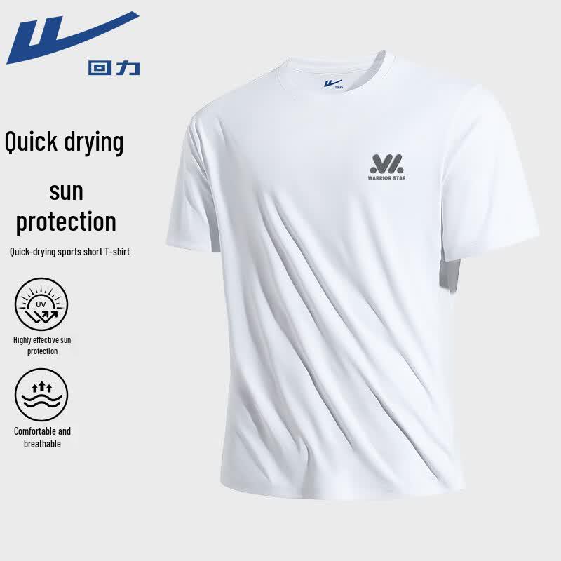 Warrior Men s Quick-Dry Sun Protection Short Sleeve T-Shirt L