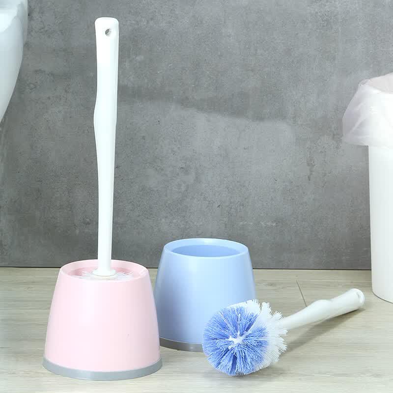 CHAHUA Long Handle Toilet Brush Set (2-Pack)