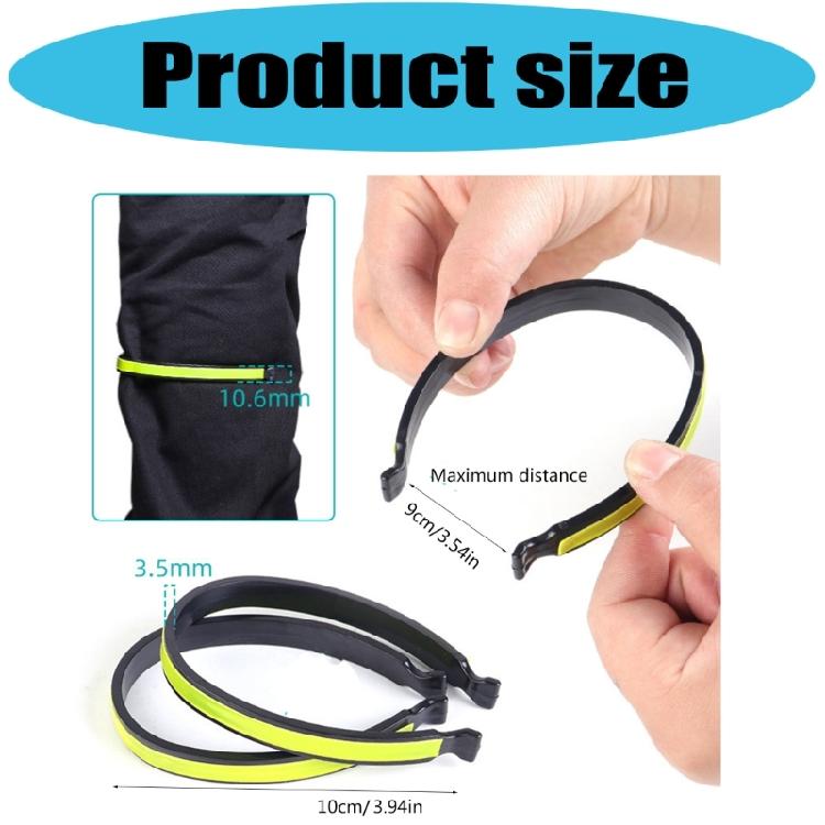 Reflective Leg Accessory For Night Construction Sport Use