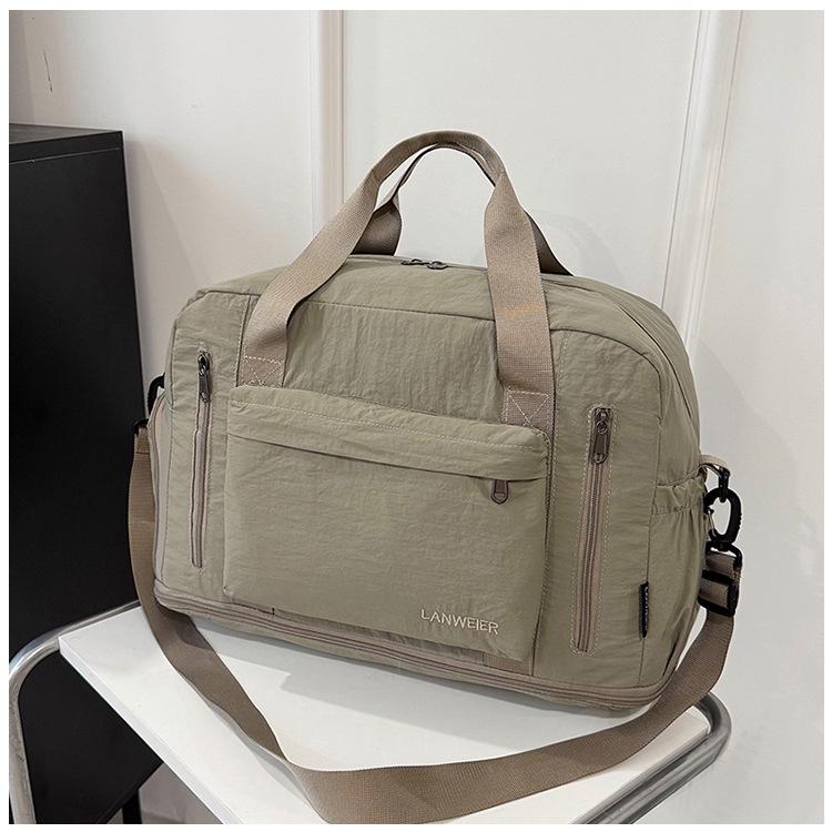 Expandable Women's Lightweight Yoga & Travel Handbag – Durable, Casual Fitness Bag for Short Trips