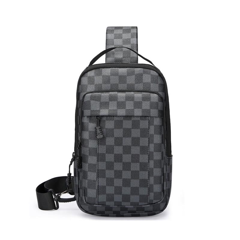 

Men s Large Capacity Chest Sling Bag