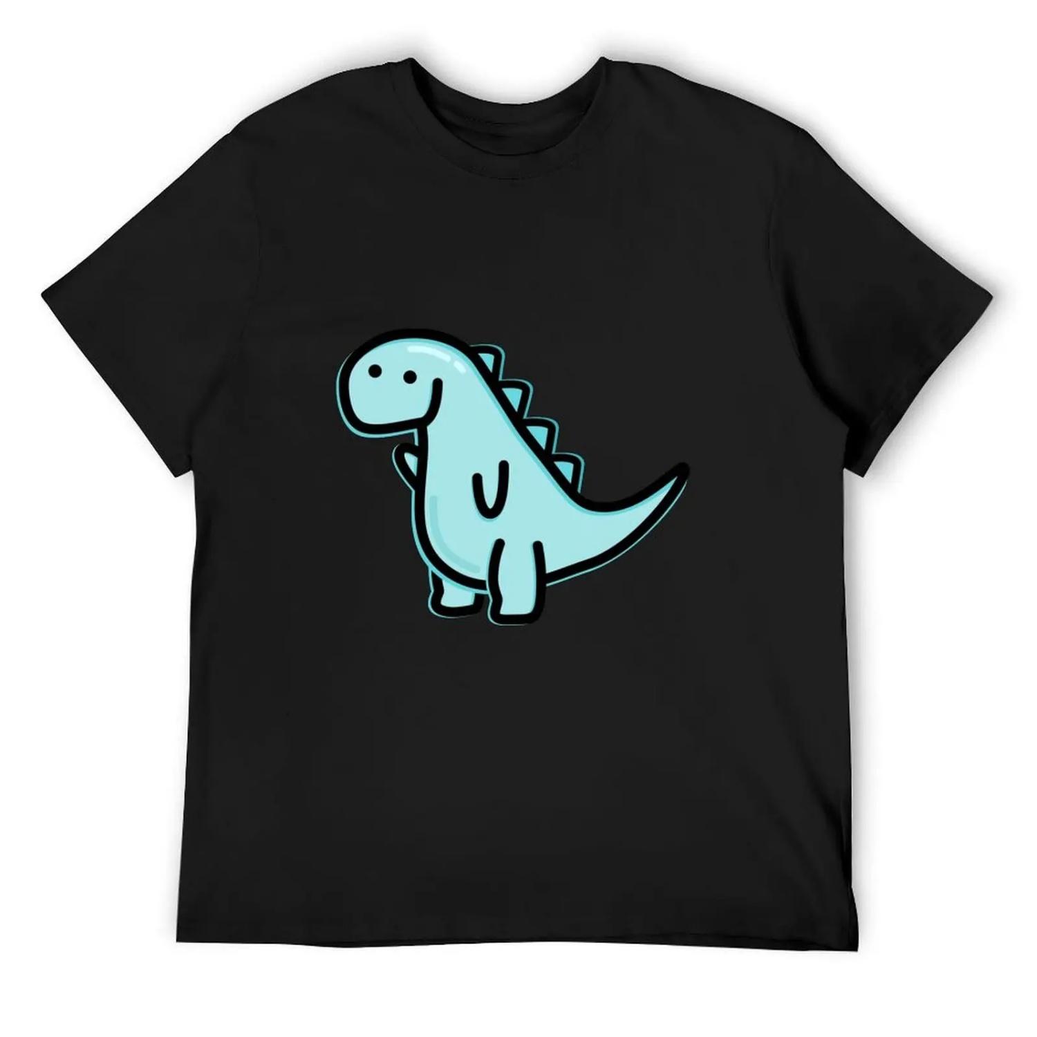 

Cute Dino T-Shirt plus size tops boys whites mens t shirts casual stylish XXXXXL різнокольоровий