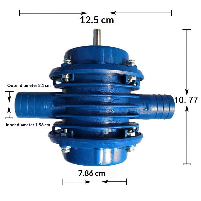 

Portable Electric Drill Pump Self-Priming Liquid Transfer Pump Diesel Fluid Pump Pumping Household Garden Outdoor Tools onesize