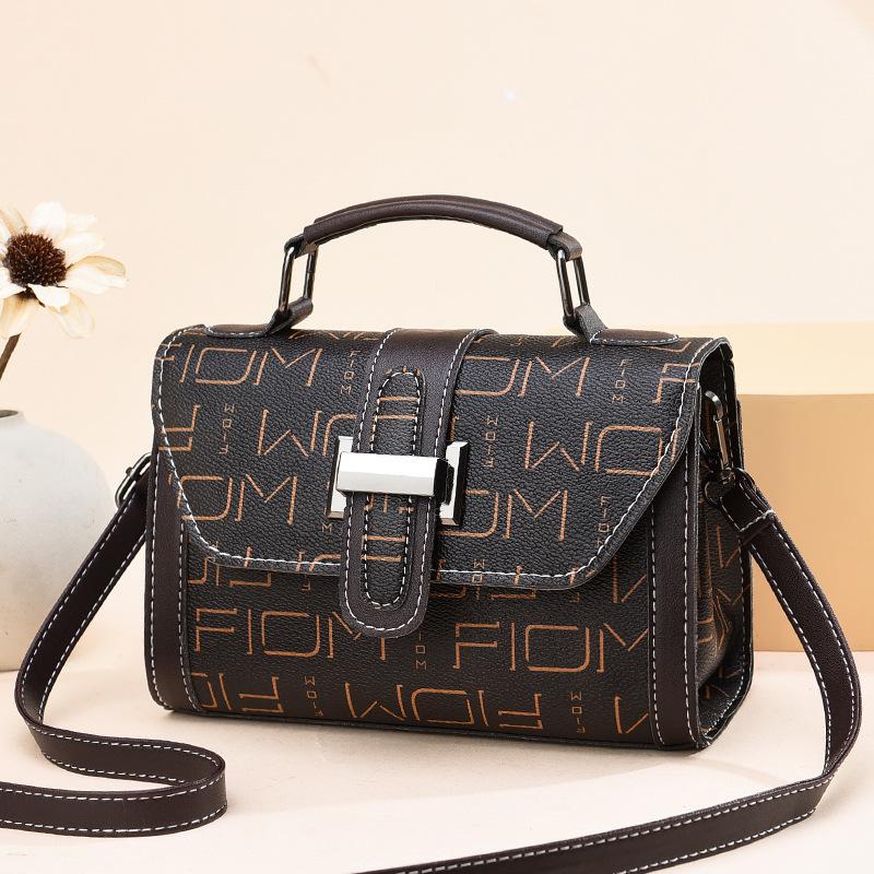 Women's 2025 New Trendy Women's Bag Korean Style One-shoulder Handbag Messenger Bag Fashionable and Versatile Small Square Bag