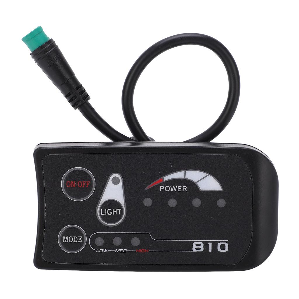 Electric Bicycle LED Display Control Panel 36V 48V S810 LED Display Meter for Electric Bike