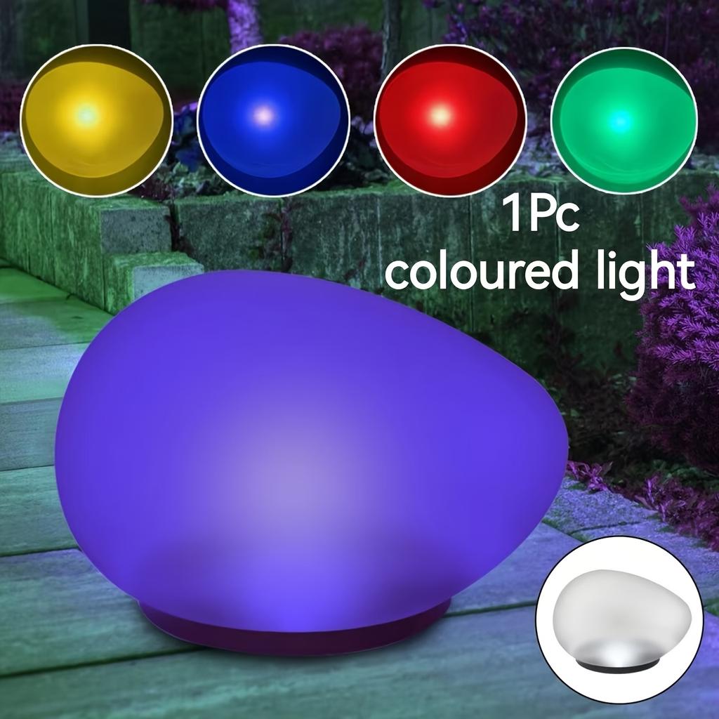 IP44 Solar-Powered Stone-Like Lanterns - Energy-Efficient Pathway Lights for Garden, Lawn, and Villa Decor, Outdoor Solar Lights, Solar Outdoor Lights